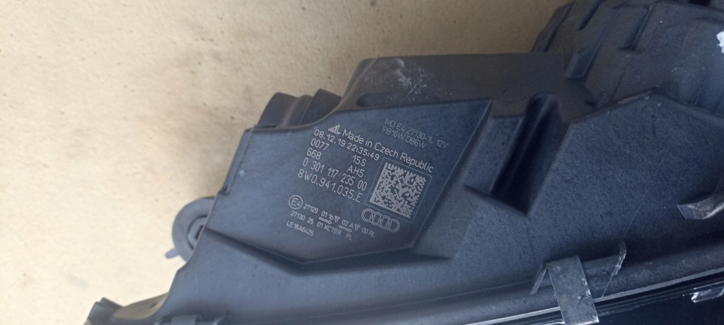 фото №10, Лампа ліва audi a4 s4 8w 8w0 lift 20- full led matrix 8w0941035e