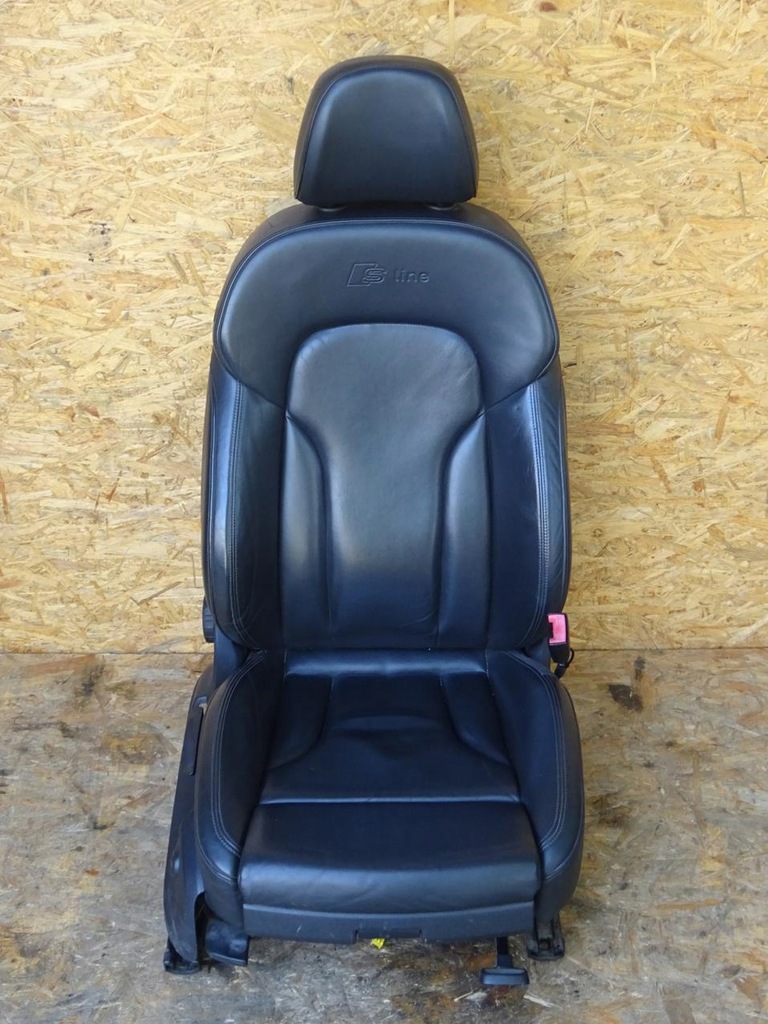 фото №1, Audi q5 8r сиденье правый перед передний кожа s-line