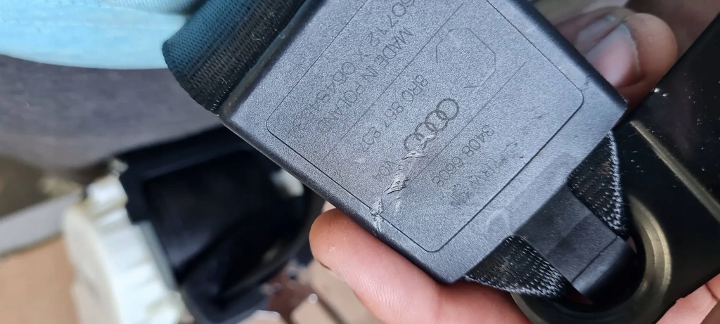 фото №2, Q5 8r pas безпеки середній задня 8r0857807