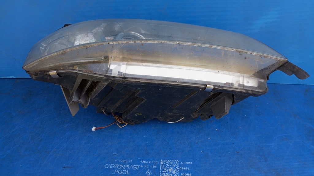 фото №11, 155924-00 лампа правий перед europa ксенон audi a6 s6 c5 лінза