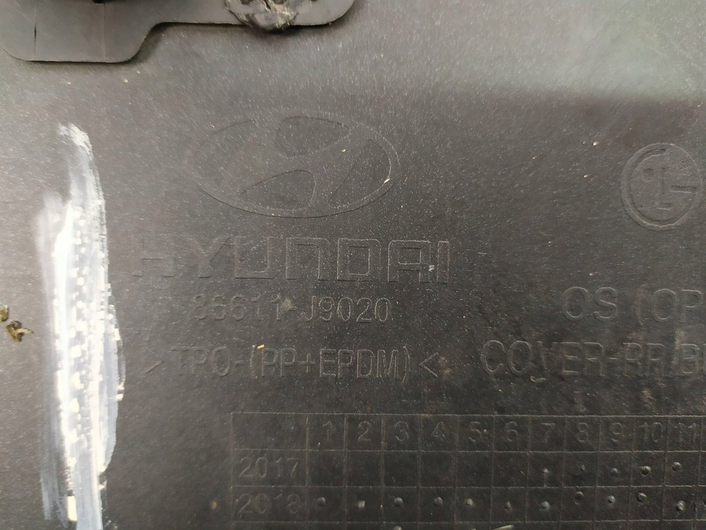 фото №16, Hyundai kona бампер задний задняя оригинал 86610-j9000