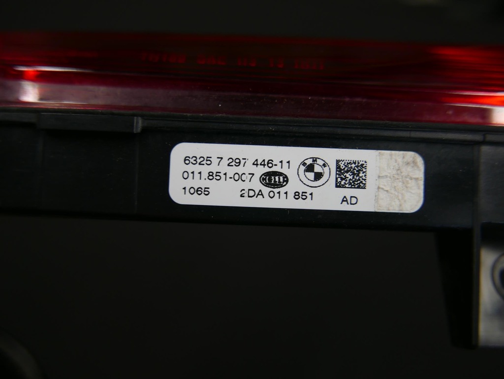 фото №5, Bmw f48 x1 світло гальмування trzeci стоп 7297446