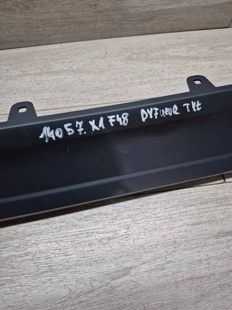 фото №7, 14057. bmw x1 f48 спойлер дифузор бампер задня 7954261