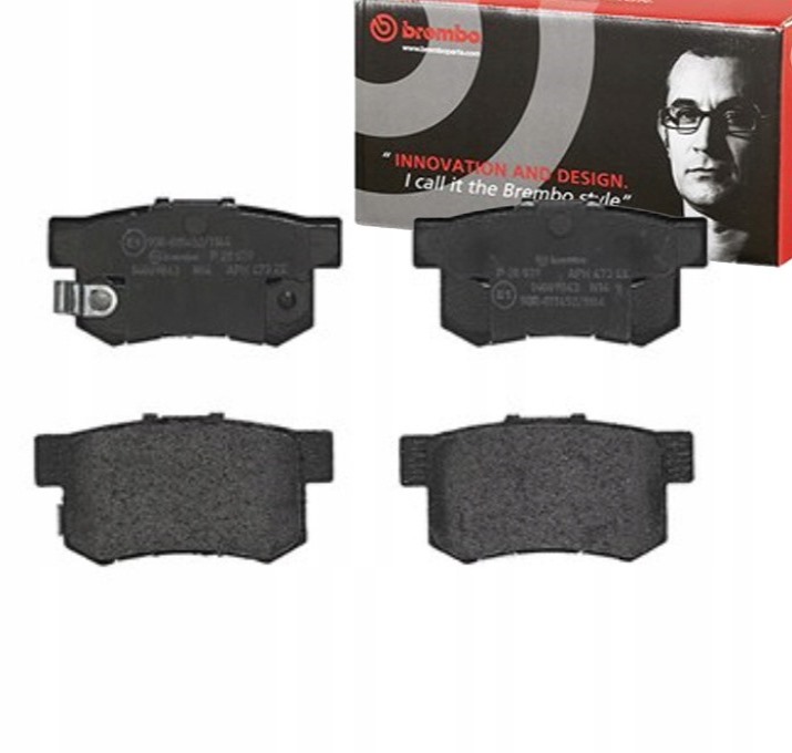 фото №1, Тормозные колодки тормозные задняя brembo do honda cr-v ii 2.0