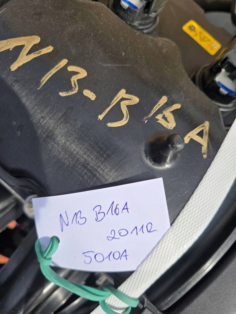 Двигун kompletny 1.6 b n13b16a bmw f20 f30 nr mag 5010a Недорого