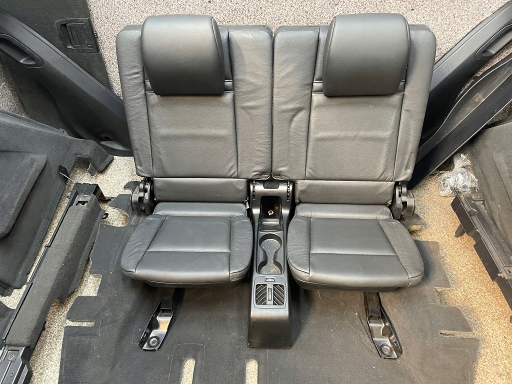 фото №6, Переходник 7os заднее сиденье сиденья кожа czarna салон багажника ремни bmw e70 x5