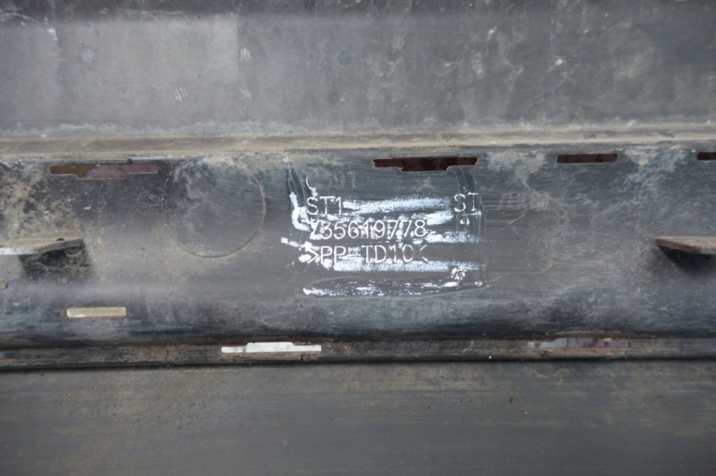 Fiat 500 lift 2015- бампер задняя задний 735619778 Цена