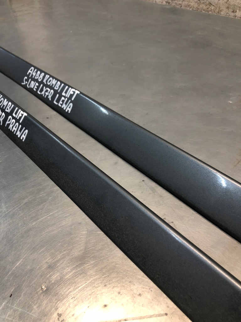 фото №9, Молдинг накладки пороговые a4 b8 s line lx7r комплект