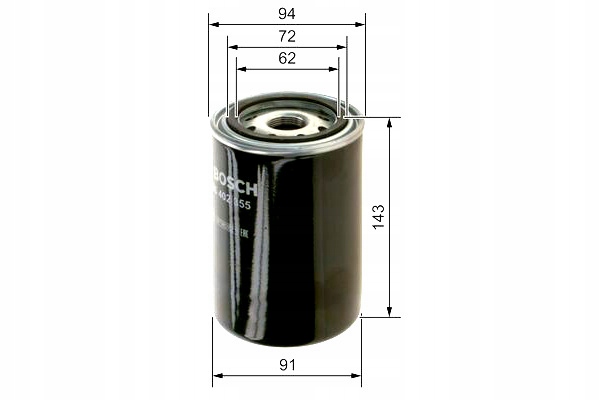 фото №6, Фільтр пального bosch truck f026402355 scania 4 97-07 p g r t 12- bosch