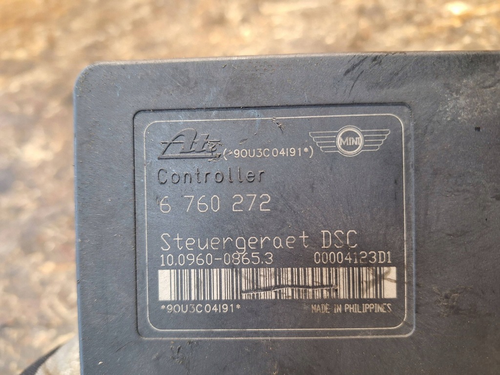 фото №7, Насос блок управления abs 6760272 6760271 10.0960-0865.3 mini cooper r50 r52 r53