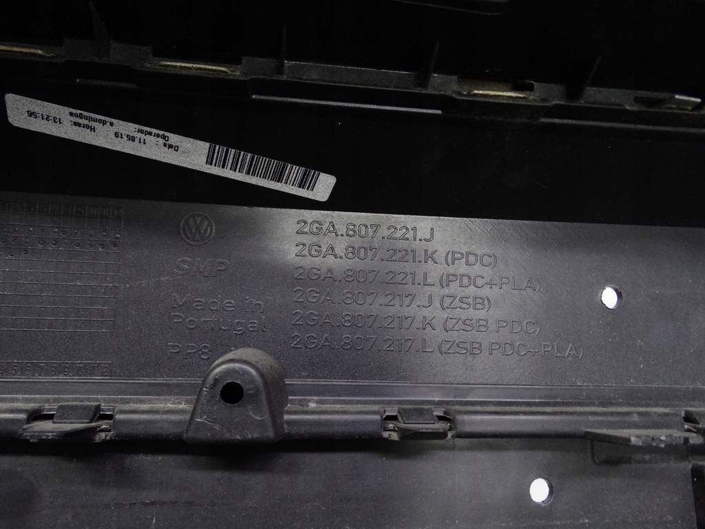 фото №15, Vw t-roc r-line 2ga 17-21 бампер передний оригинальный 2ga807221l