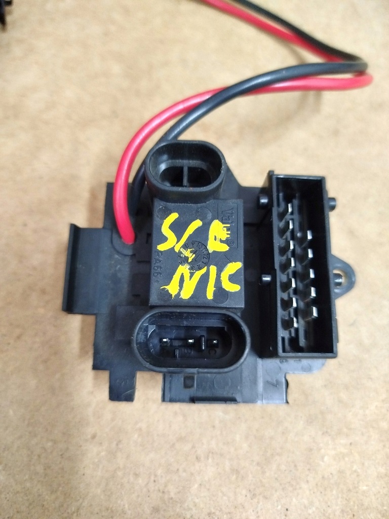 фото №2, Резистор вентилятор резистор з'єднувач штекер renault scenic i