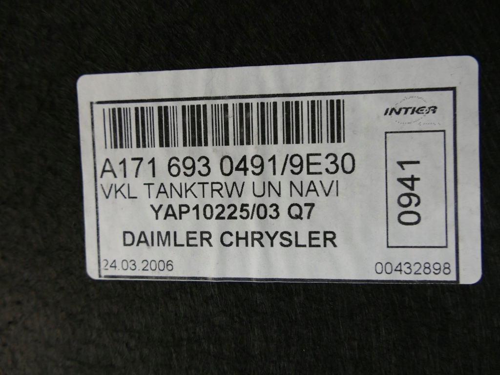 фото №11, Mercedes slk r171 cabrio обшивка обшивка задняя