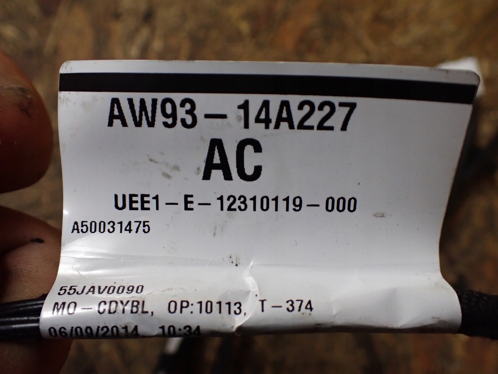 фото №9, Жгут крышки багажника jaguar xj x351 long europa aw93-14a227-ac 6077