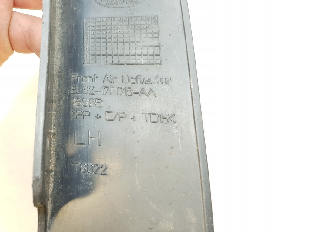 фото №3, Evoque молдинг бампер бризковик ліва oryg-pń