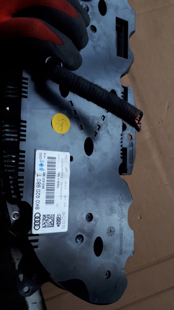 фото №6, A4 b8 счетчик приборы 2.0 tdi uk pod радары 8k0920980t