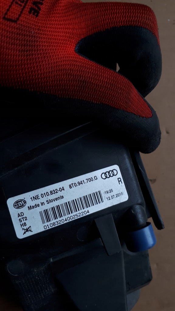 фото №10, A5 8t lift противотуманная фара правый перед передний 8t0941700g