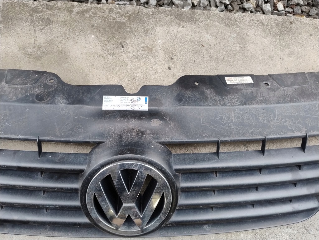 фото №4, Решётка радиатора решётка радиатора volkswagen transporter t5 7h0807101