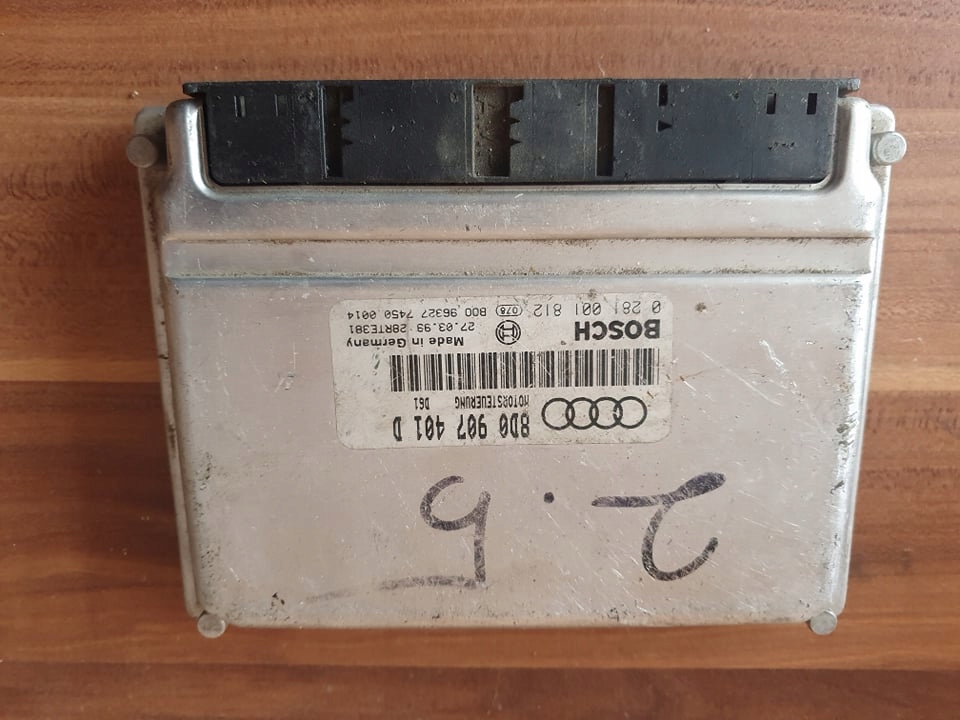 фото №1, Audi a4 8d0907401d блок керування двигуна