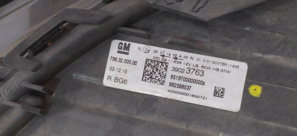 фото №12, Лампа передня права opel astra k v intellilux led