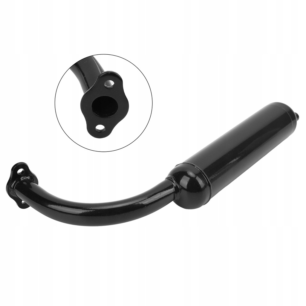 фото №14, Rowery двигунні гасник труба вихлопна czarna do