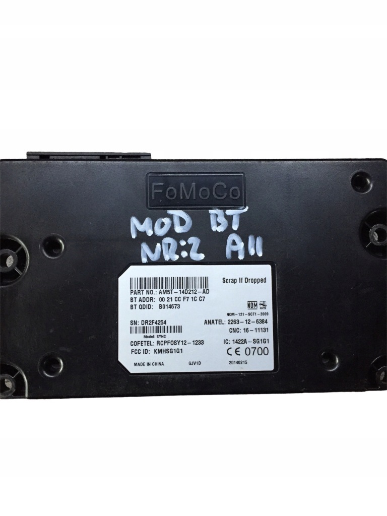 фото №3, Модуль bluetooth ford fiesta focus