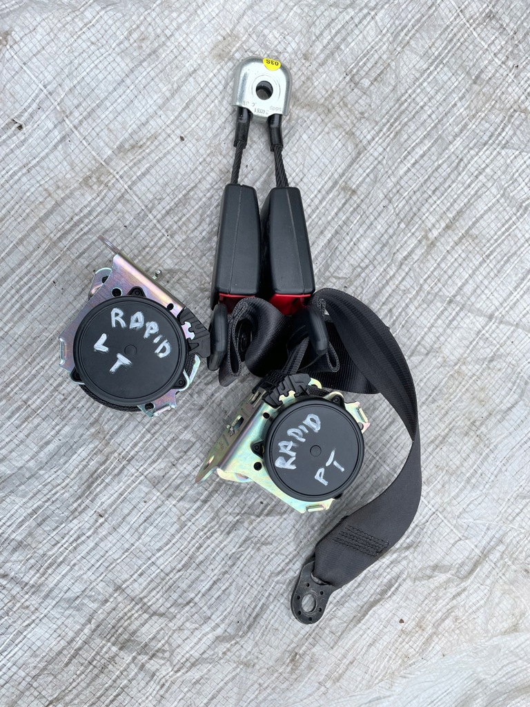 фото №1, Ремені лівий правий задня skoda rapid 621372800d