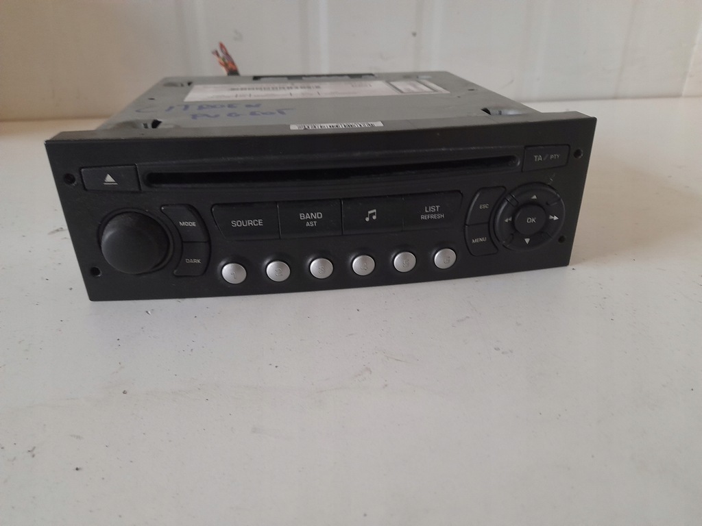 фото №1, Радио berlingo iii partner iii 08 r 96669681xt