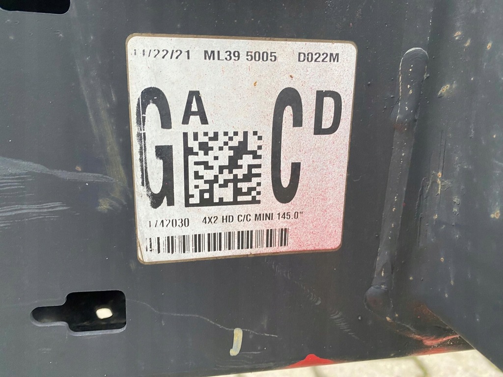 фото №6, Рама frame четверть правый задняя ford f150 2021+ usa