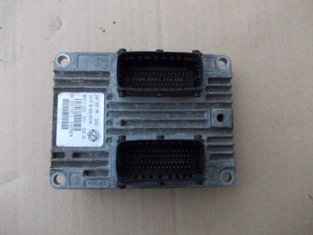 фото №1, Бортовой компьютер lancia ypsilon 1.4 iaw5sfm9