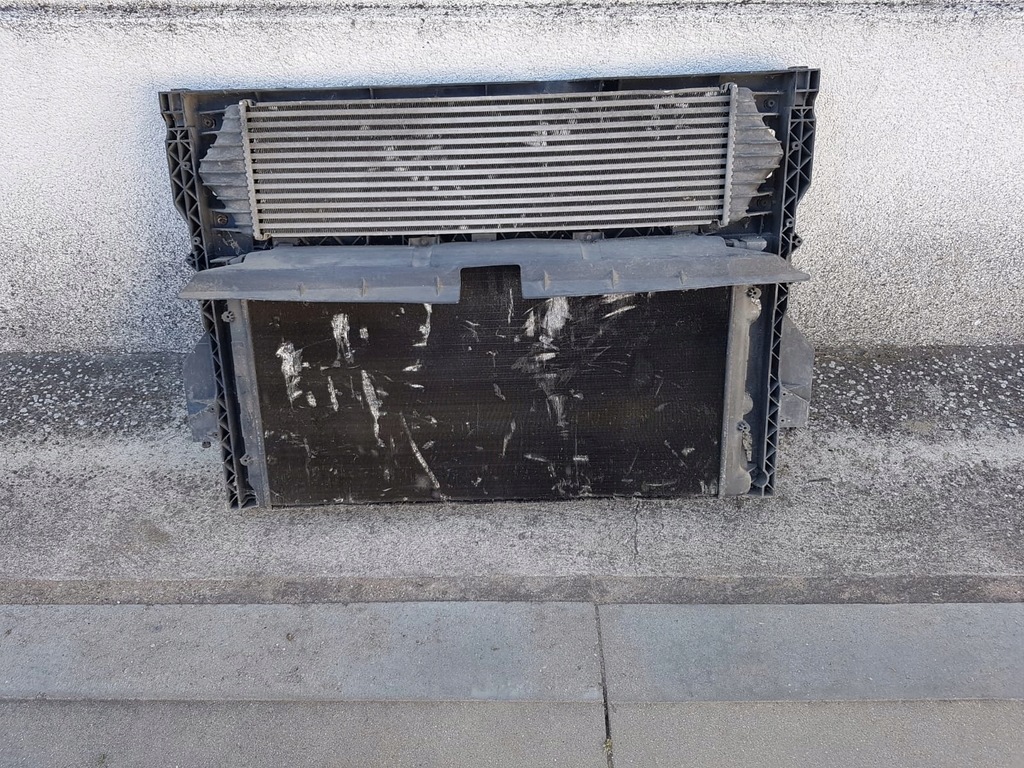 фото №1, Renault master ii 2 pas перед передний вентилятор радиатор комплект оригинал