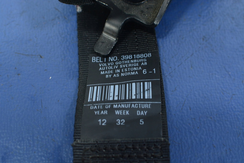 фото №4, Volvo v70 iii pas безопасности задний 39818808