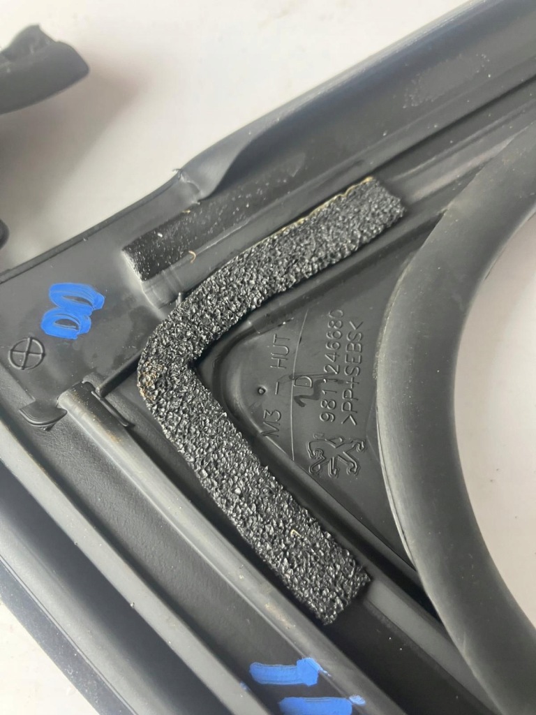 фото №6, Рамка прокладка дверь правый перед peugeot 3008 ii 5008 ii