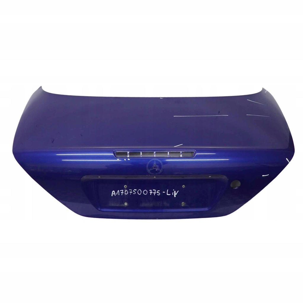 фото №2, Mercedes slk r170 крышка багажника багажника linarite blue