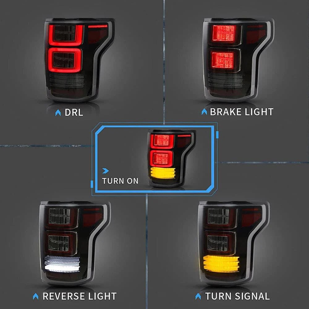 Фары задняя комплект  vland led eropa тюнинг ford f150 f-150 xiii mk 13 2014-2020 Киев