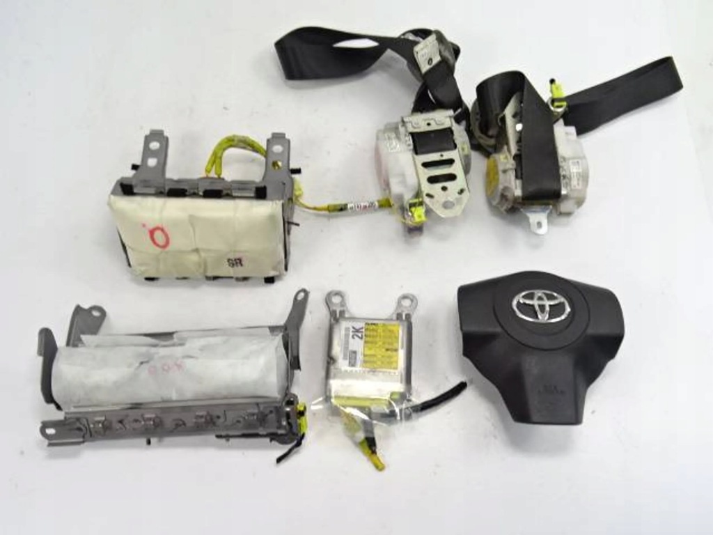 фото №1, Подушки безопасности ремни kpl. toyota rav4 iii 06-12r.,