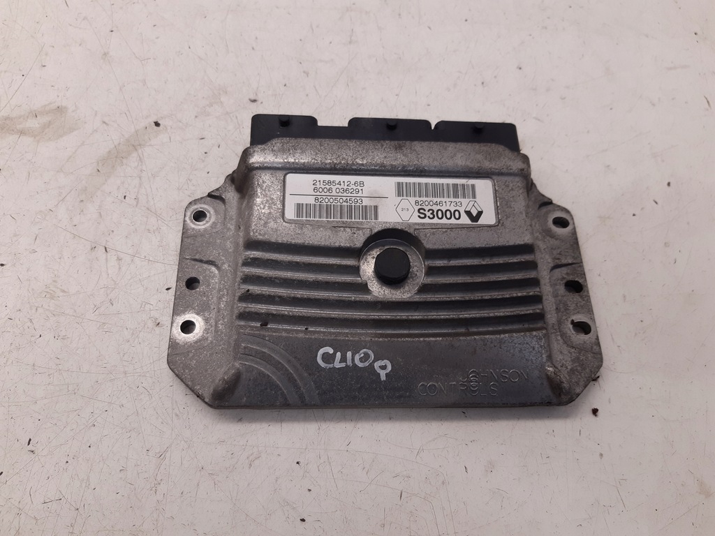 фото №1, Бортовий комп'ютер двигуна 8200504593 renault clio iii