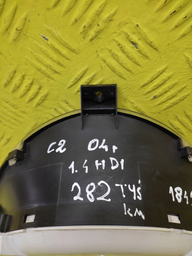 фото №8, Citroen c2 1.4 hdi счетчик приборы 9652008280