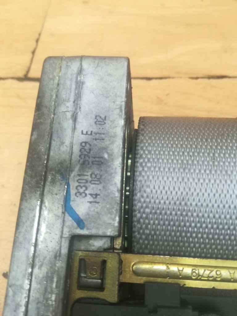 фото №2, Pas безпеки задня лівий mercedes w220