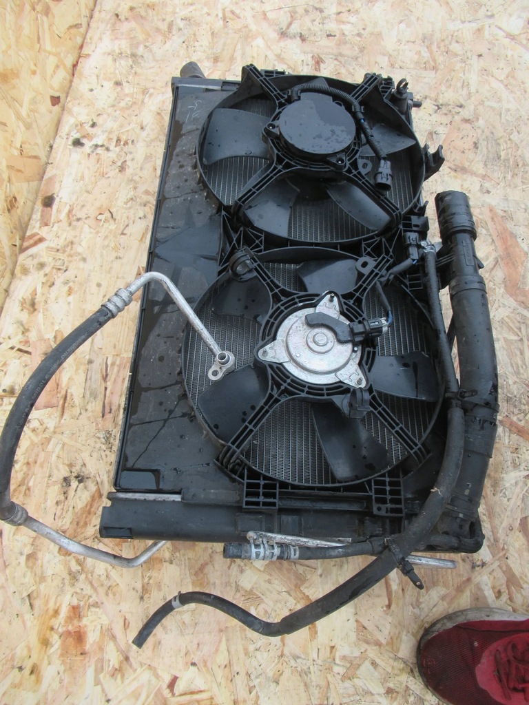 фото №5, Радиатор комплект 1350a206 citroen c-crosser 2.2hdi