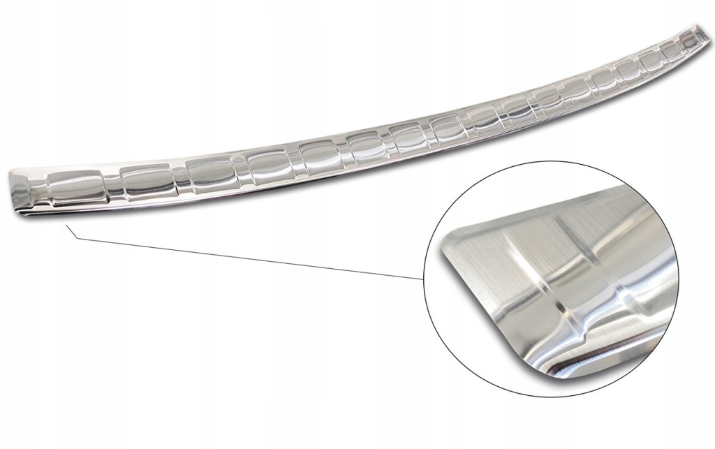 фото №1, Молдинг сталевий накладка na бампер задня hyundai tucson iv od 2020