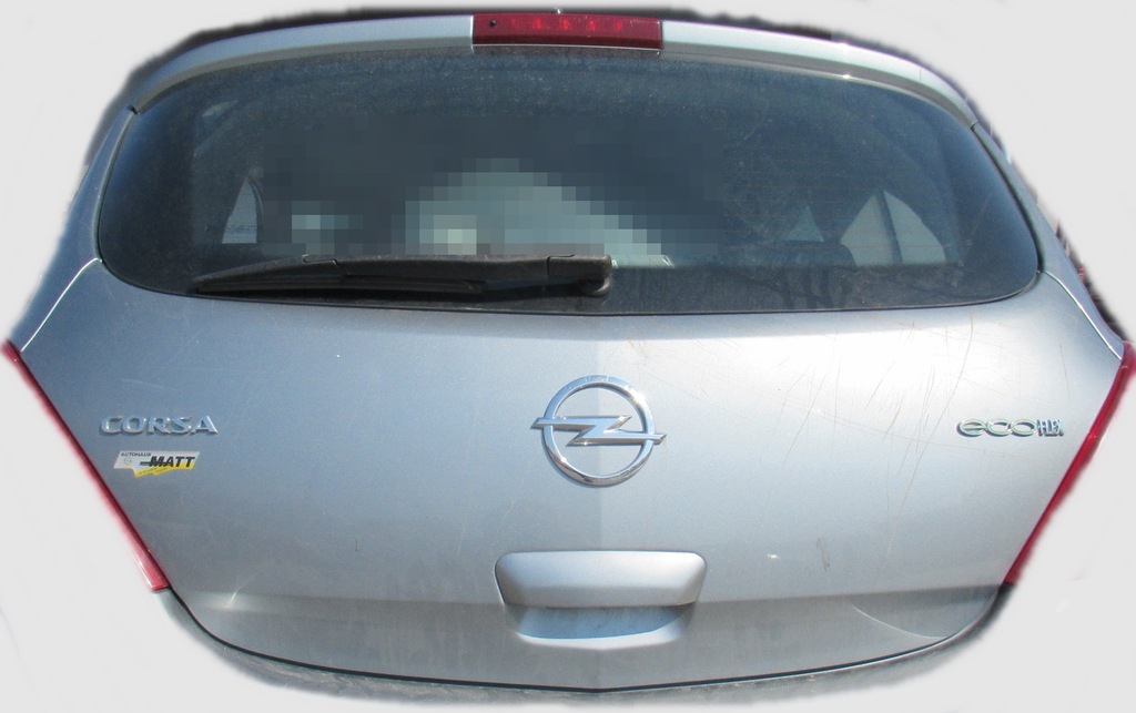фото №1, Opel corsa d крышка багажника задняя задняя багажника 3d