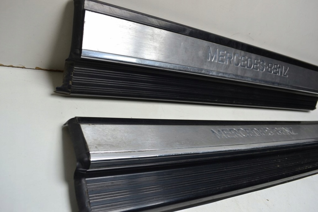 фото №4, Mercedes w140 se накладки na пороги порогові накладка