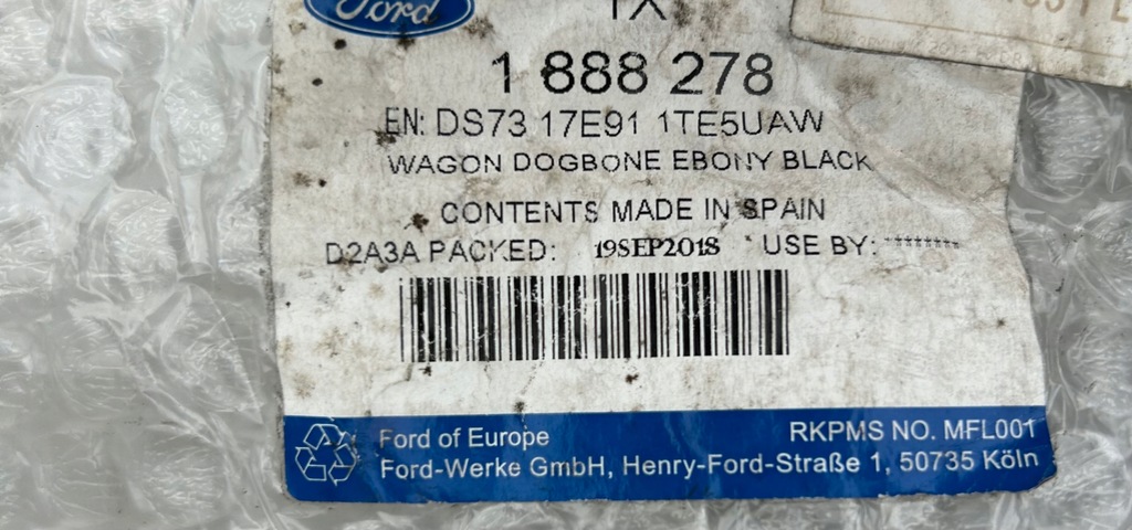 фото №7, Ford mondeo mk5 молдинг бампера задняя nowe оригинал