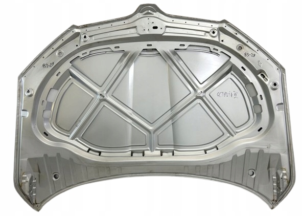 Skoda octavia 3 дорестайлинг  13r капот крышка двигателя серебристая 5e0823031 9156 Доставка