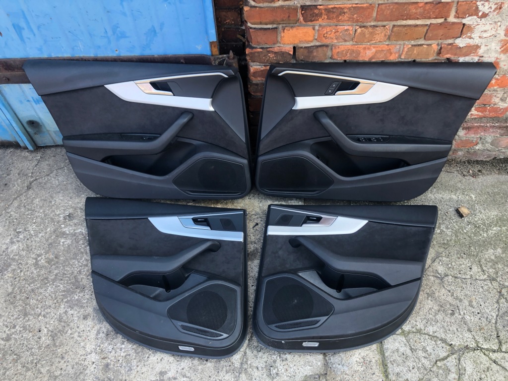 Audi a4 b9 универсал s-line сиденья кожа с подогревом обшивки подушка безопасности комплект Недорого