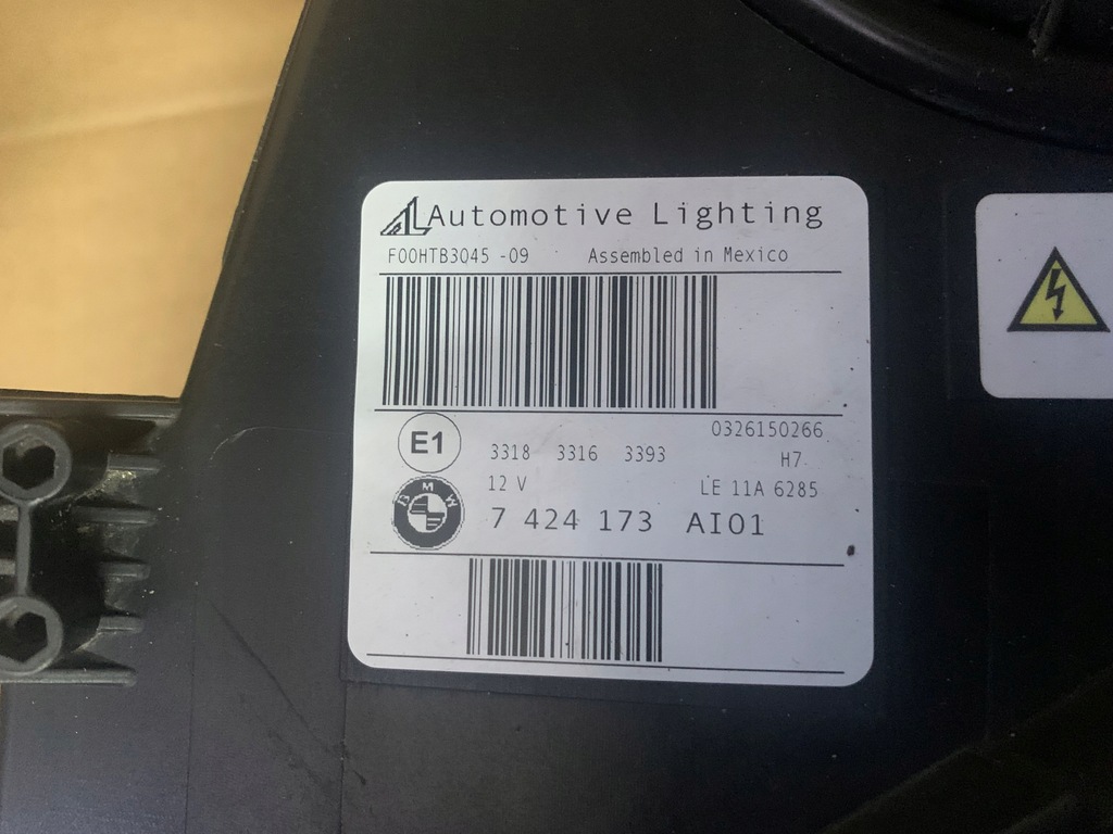 фото №7, Bmw x5 f15 лампа лампи перед права ліва bi-xenon поворотний 7424174 7424173