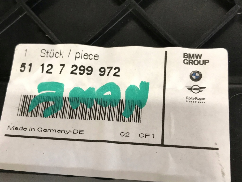 фото №9, Направляющая кронштейн бампера задняя bmw 5 f11 7299972