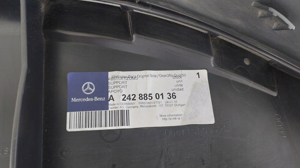 фото №5, Mercedes b-klasa w247 плита захист pod бампер новий