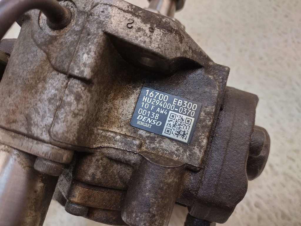 фото №7, Nissan pathfinder r51 navara d40 2.5 dci насос впрыскная denso 16700-eb300